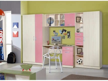 Детская мебель Симба: шкаф, стол, полка, пенал